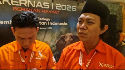 Rakernas Gerakan Rakyat I , Soheri Ersuan : Kader Bengkulu Dorong GR jadi Parpol