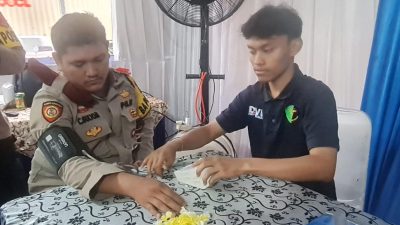 Pastikan Stamina Prima , Dokkes Polda Metro Jakarta Utara Lakukan Pengecekan dan Pelayanan Kesehatan Personal