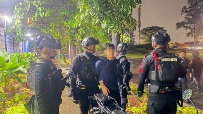 Brimob Metro Jaya Gagalkan Tawuran Remaja di Cikarang Utara, 2 Pelaku dan 7 Sajam Diamankan