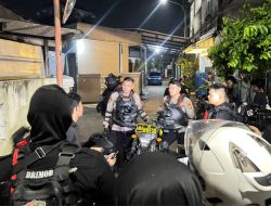 Patroli Brimob Polda Metro Jaya Bubarkan Pemuda Saat Pesta Miras di Jakarta Timur