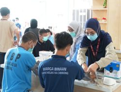 Kesehatan Makin Terpantau, Warga Binaan Lapas Cibinong Jalani Pemeriksaan Kesehatan hingga Rontgen Dada